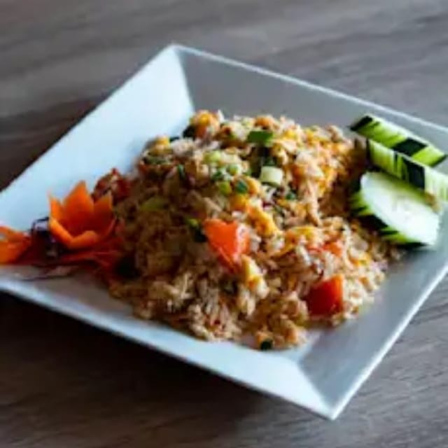 46. Crab Fried Rice.